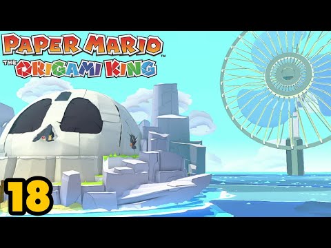 Paper Mario : The Origami King - La vaste mer, l’Île du Crane et chasse au trésor #18