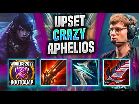 UPSET CRAZY GAME WITH APHELIOS IN SOLOQ NA! | FNC Upset Plays Aphelios ADC vs Tristana! |