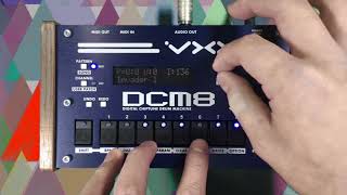 Video thumbnail for VXXY DCM8 Digital　Chiptune Drum Machine : PATTERN EDIT & PLAY by Freaky Tweaky