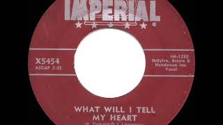 1957 HITS ARCHIVE: What Will I Tell My Heart - Fats Domino