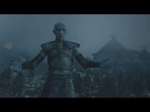 The Night King raising the dead
