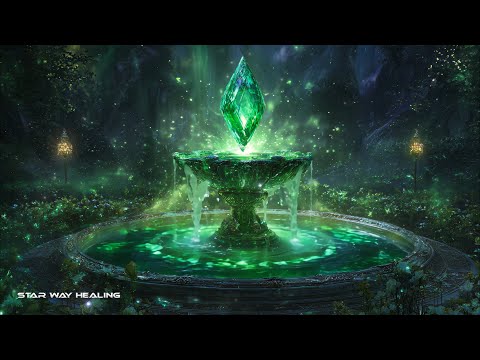 741Hz Emerald Fountain • Attracting Abundance, Health & Success • Healing Energies