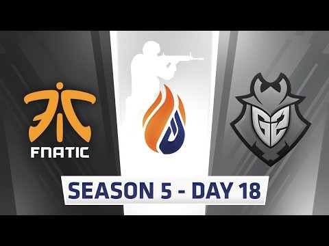 ECS Season 5 Day 18 - Fnatic vs G2 - Mirage