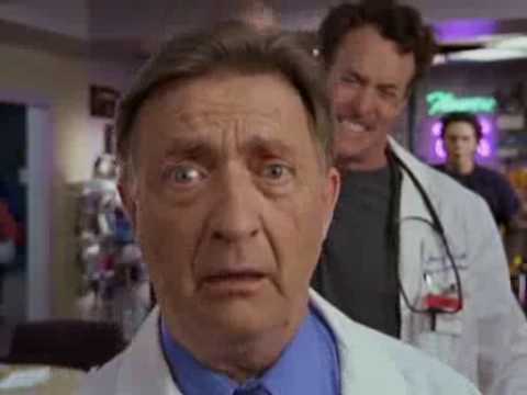 Scrubs - Dr. Cox hits Kelso