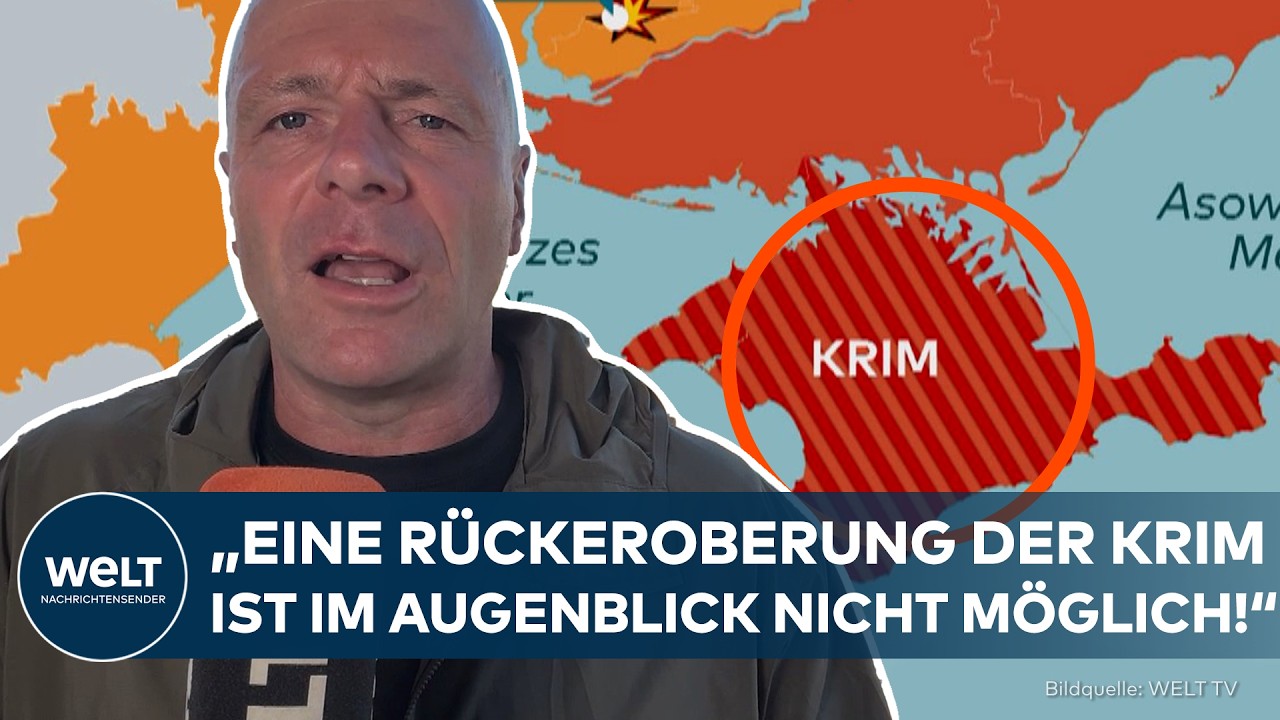 UKRAINE-KRIEG: Warum eine Rückeroberung der Krim im Augenblick nicht möglich ist! | Christoph Wanner