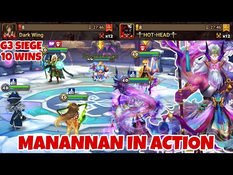 G3 Siege! (Symphonic) v Dark Wing v Hot Head - Summoners War