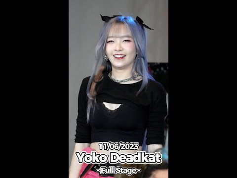 20230611 [4K 50p] [Fancam] Yoko Deadkat - Full Stage @ NIKKO NIKKO DAY