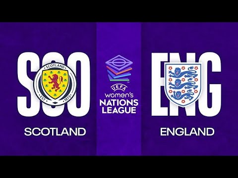 Scotland v England - Women's Nations League (05.12.2023)