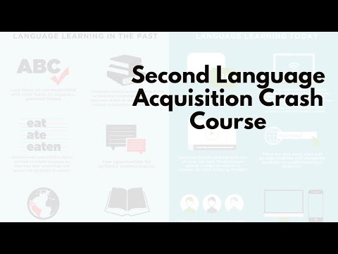 Teaching Languages | Second Language Acquisition Crash Course