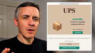 UPS Suspended Package SCAM Email (November 2023)