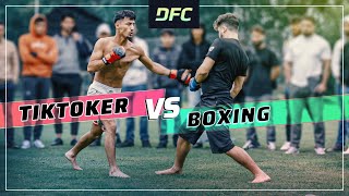 TikToker vs. Boxer | Full MMA-Fight | DFC