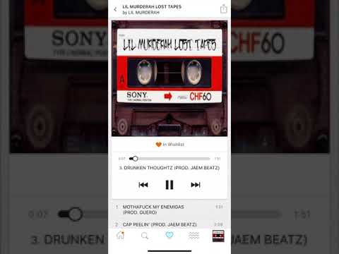 Lil Murderah - Drunken Thoughtz (Prod. Jaem Beatz)