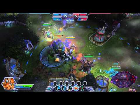 Heroes of the Storm Gameplay| Muradin/Malfurion