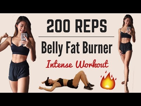 200 REPS Intense Belly Fat Burning Workout Challenge | Full Body + Ab with NO EQUIPMENT