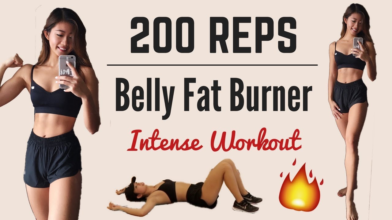200 REPS Intense Belly Fat Burning Workout Challenge | Full Body + Ab with NO EQUIPMENT