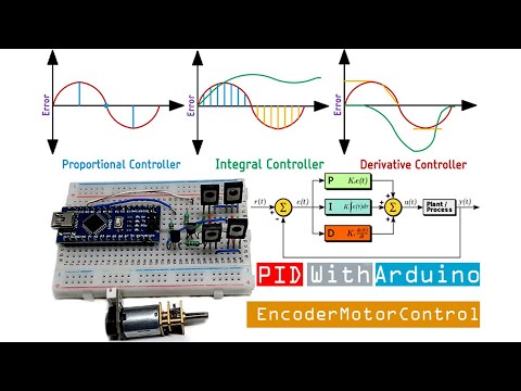 Controllore motore con encoder basato su PID Arduino | Progetti Arduino | Controllore PID Arduino