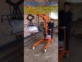 JIN YANG HU Small Hydraulic Crane Lifting Rotary Portable Remote Control Electric Winch Crane Crane