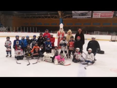 HC Zastávka - Mikuláš na tréninku přípravky 5.12.2018