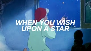 when you wish upon a star from pinocchio (lyric video)