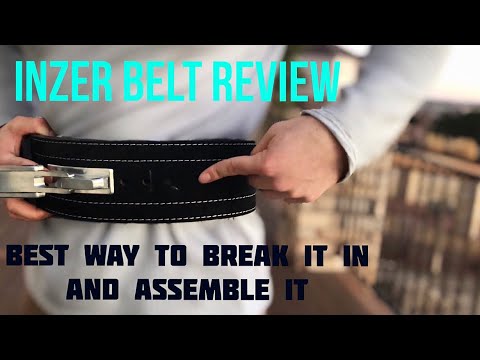 Inzer Lever Belt Review - How to Break In Inzer Belt - Sizing Guide!