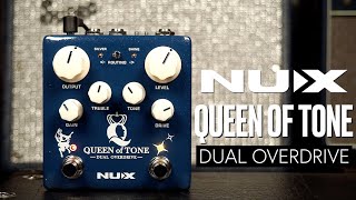 Video thumbnail for NUX NDO6 Queen of Tone Dual Overdrive by Pedal of the Day