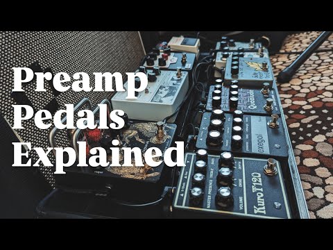 Let´s talk about Guitar Preamps / Amp in a Box Pedals / Transparent Overdrive (Tutorial, Talking)