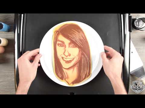 Tessa Blanchard vs. Kylie Rae Pancake Art - Dancakes