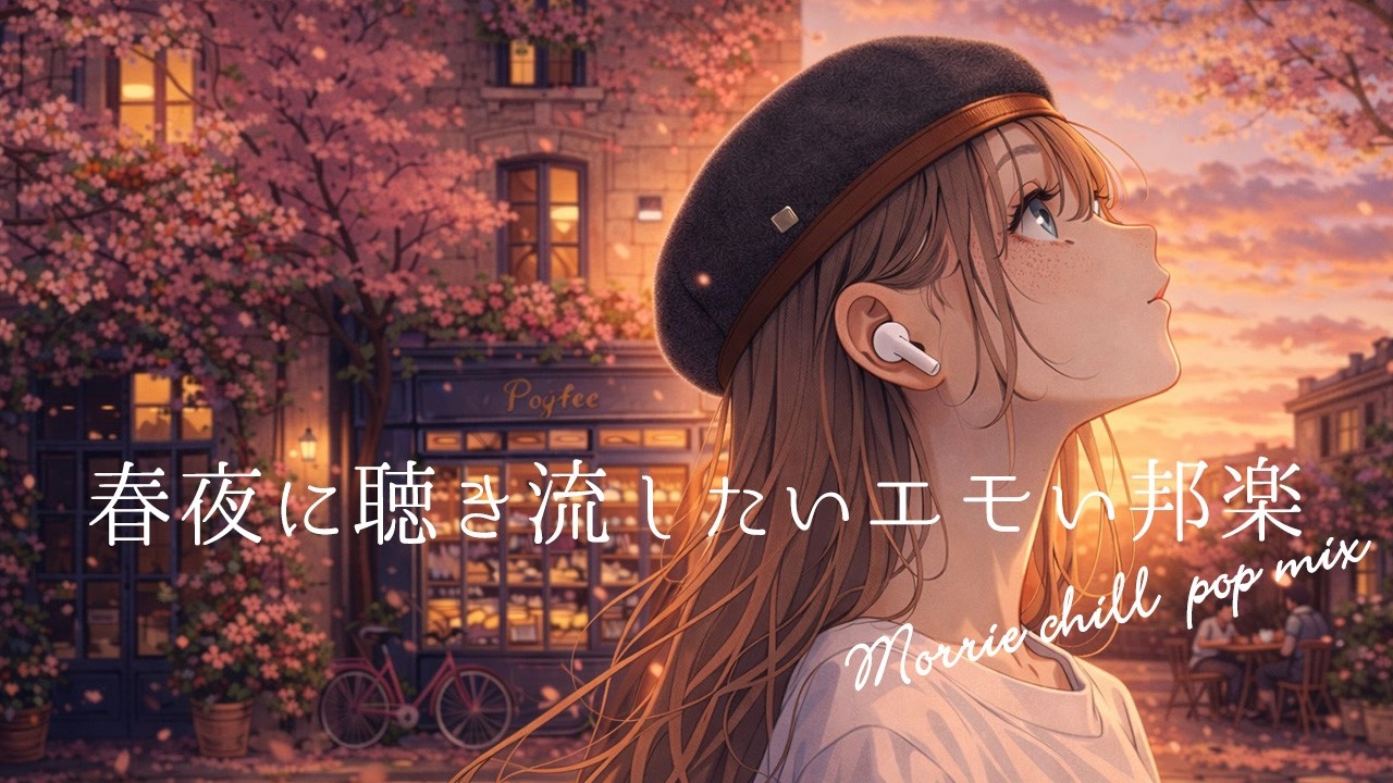 【邦楽 playlist】夜に聴き流したいプレイリスト🌸