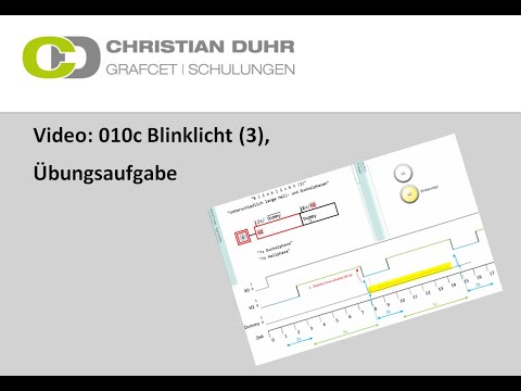 GRAFCET - 010/c Blinklicht (3) Übungsaufgabe