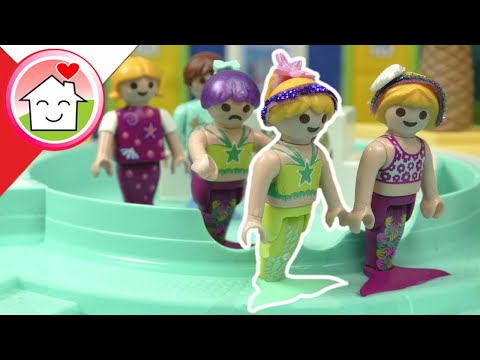 Playmobil po polsku Rywalizacja w parku wodnym - Rodzina Hauserow