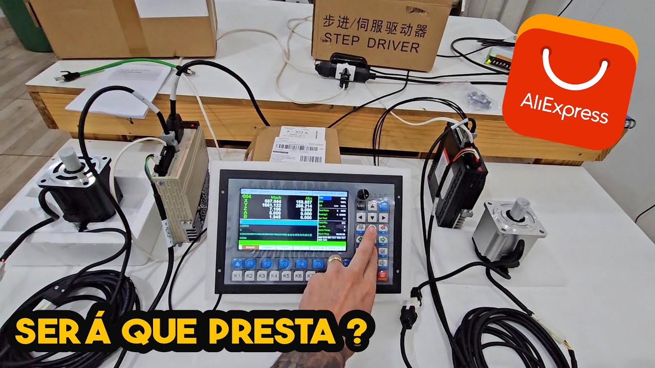 Servo Motor do Aliexpress para CNC Router