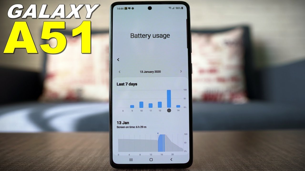 Galaxy A51 Battery Drain and Charging Test | Review