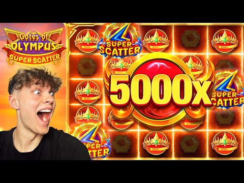 MY LUCKIEST EVER WIN ON GATES OF OLYMPUS SUPER SCATTER...