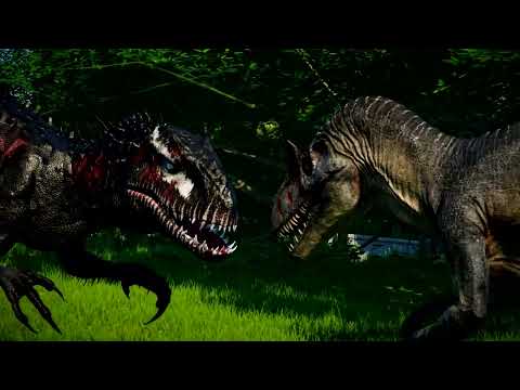 🌍 Jurassic World Evolution – T-Rex Color Pack Vs Allosaurus Vs Spinosaurus Vs Indominus Rex! 🦖🔥