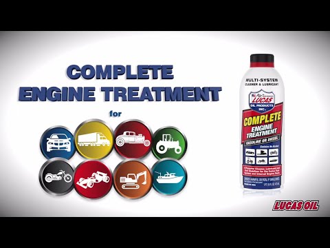 Lucas Complete Engine Treatment Information & Benefits | How to Use for Better Engine Performance