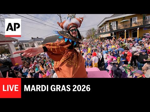 Mardi Gras 2026 LIVE: Parade in New Orleans