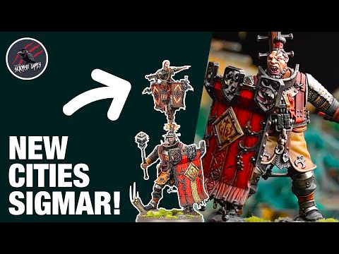 NEW MODELS FOR CITIES OF SIGMAR - Ogor Warhulk & Fusil Major Stomp Into Battle!
