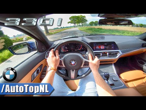 2019 BMW 3 Series G20 330i Sport Line POV Test Drive by AutoTopNL