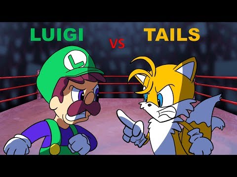 Luigi vs Tails - Cartoon Rap Battles (Sonic)