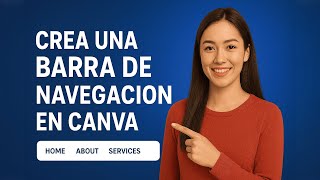 Cómo Crear una Barra de Navegación en Canva 2025 | Paso a Paso