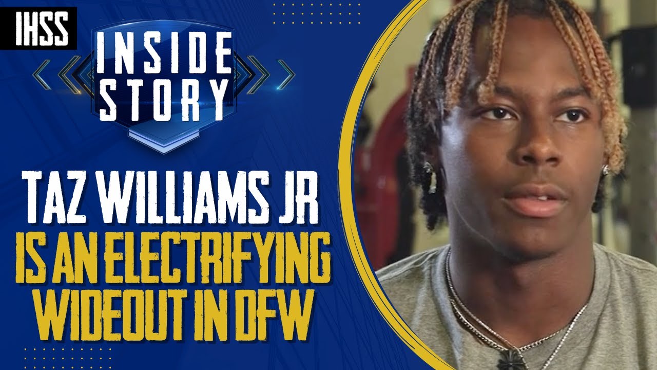 Taz Williams Jr.'s Journey from Linebacker to Standout Wide Receiver | Red Oak Football