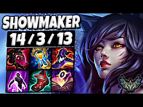 DK ShowMaker Ahri vs Taliyah [ MID ] Rank #5 Korea Challenger | Patch 25.17