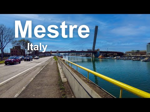 Mestre, Venice, Italy 🇮🇹 Walking Tour - Mestre, Venice City | Walk Travels