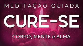 MEDITAÇÃO GUIADA PARA DORMIR - PODEROSA ORAÇÃO DE CURA | 1 HORA, TELA ESCURA