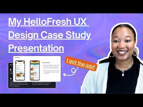 My UX Design Case Study Presentation that Got Me Hired - YouTube