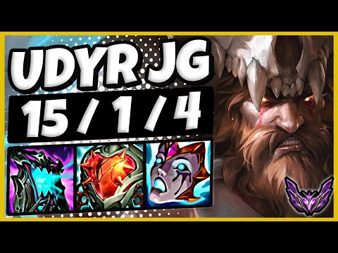 Udyr vs Lee Sin [ Jungle ] Lol Korea Master Patch 14.23 ✅