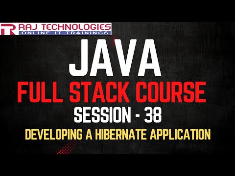 Session 38 Java Full Stack Developer Course Developing A Hibernate Application In Eclipse