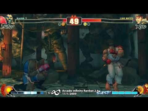 Arcade Infinity SF4 Ranbat 2.6 - Gootecks (BA) vs Alex Valle (RY)