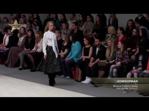 Показ -  LEORGOFMAN Belarus Fashion Week, Осень-Зима  2016-17