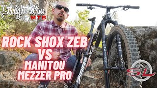Enduro Fork Comparison | Zeb and Mezzer Battle